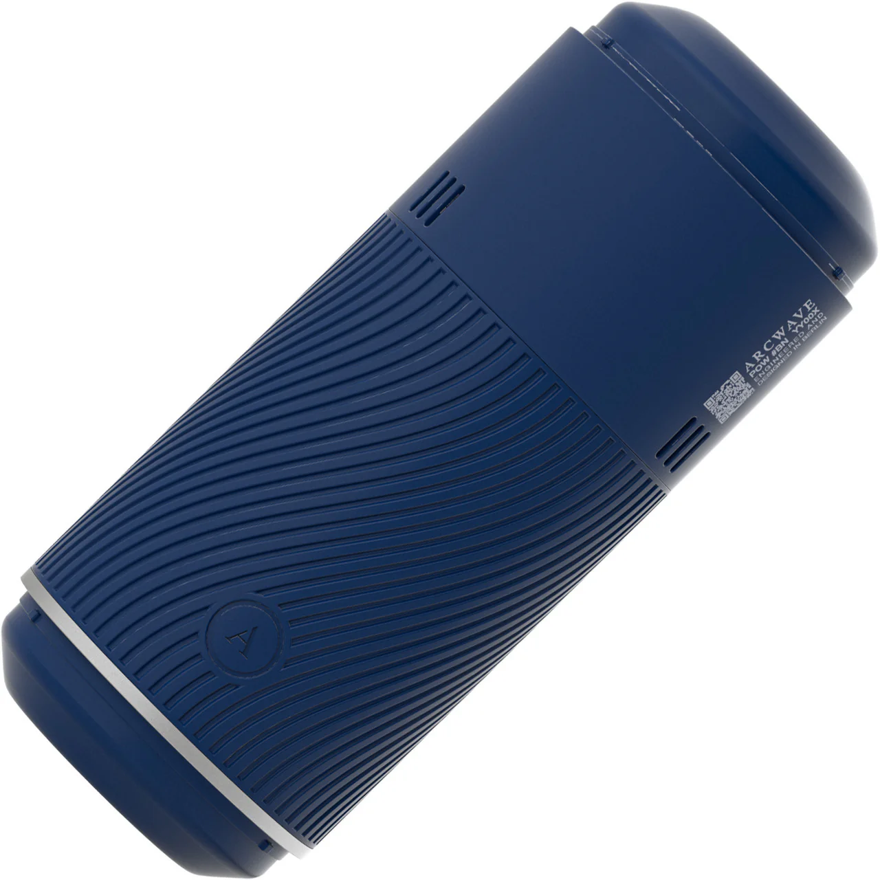 Arcwave POW Silicone Dual Entry Penis Stroker - Blue - Image 5