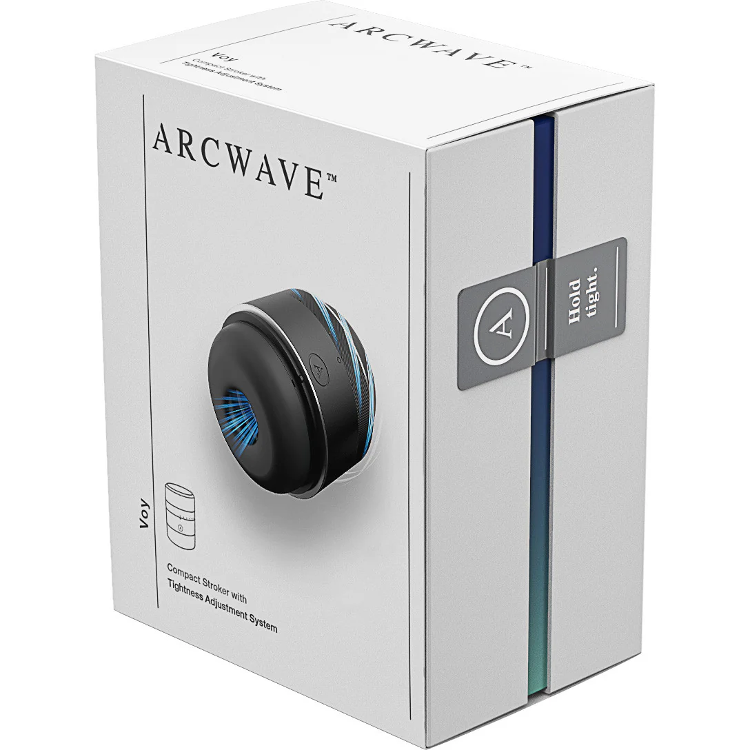 Arcwave Voy Penis Masturbator - Silicone Dual End Adjustable Compact Stroker - Image 11