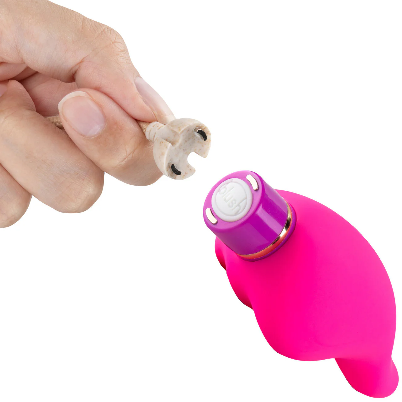Aria Epic AF Rechargeable Waterproof Silicone Clitoral Vibrator By Blush - Fuchsia - Image 4
