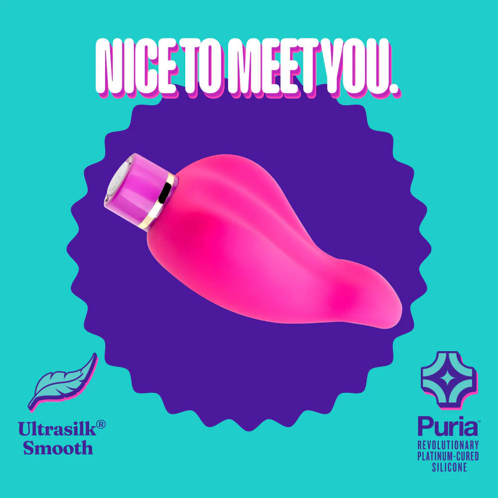Aria Epic AF Rechargeable Waterproof Silicone Clitoral Vibrator By Blush - Fuchsia - Image 8