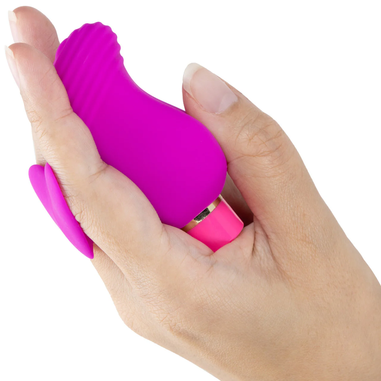 Aria Erotic AF Rechargeable Waterproof Silicone Clitoral Vibrator By Blush - Plum - Image 4