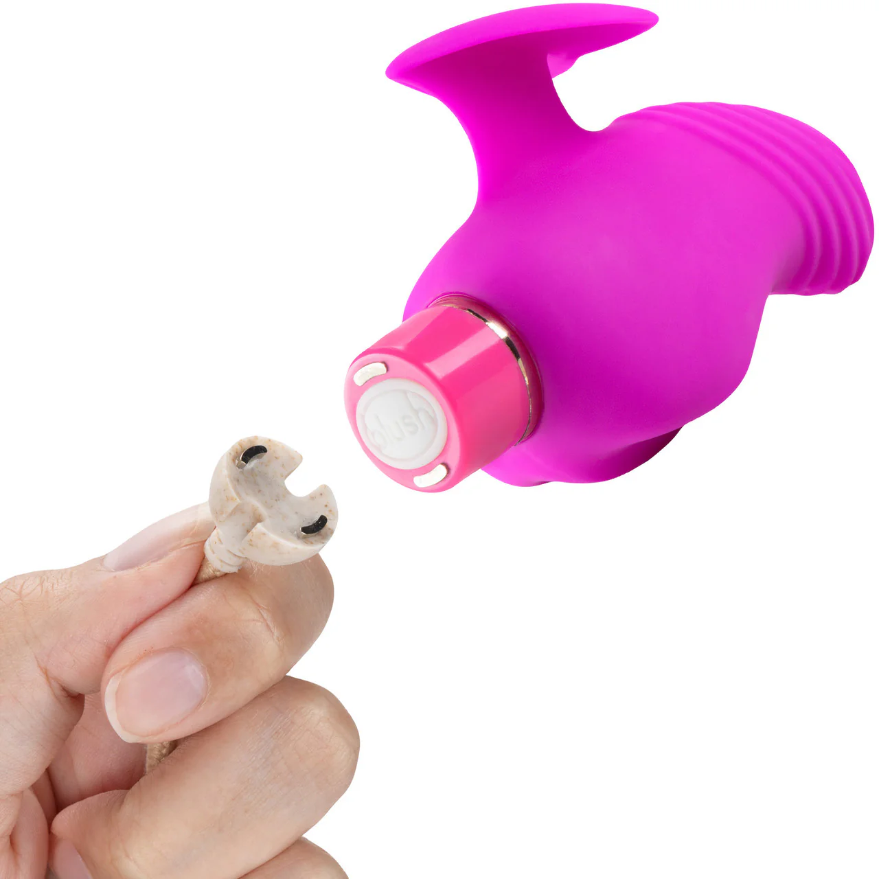 Aria Erotic AF Rechargeable Waterproof Silicone Clitoral Vibrator By Blush - Plum - Image 5