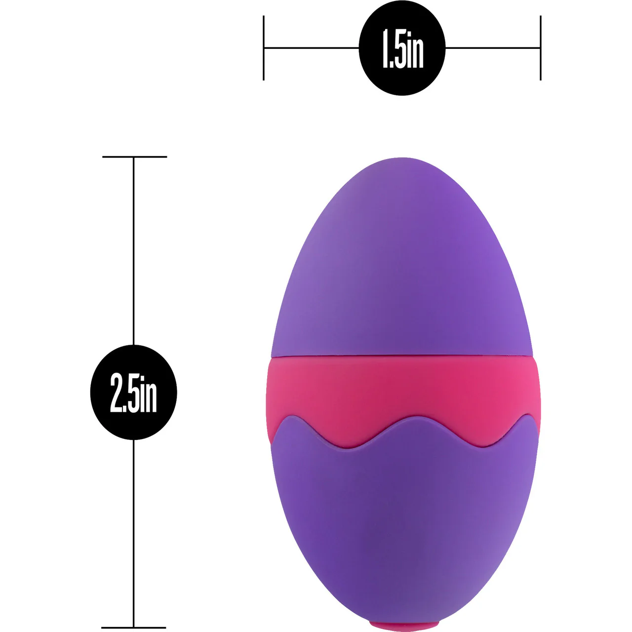 Aria Flutter Tongue Vibrating Silicone Clitoral Simulator by Blush - Purple - Image 4