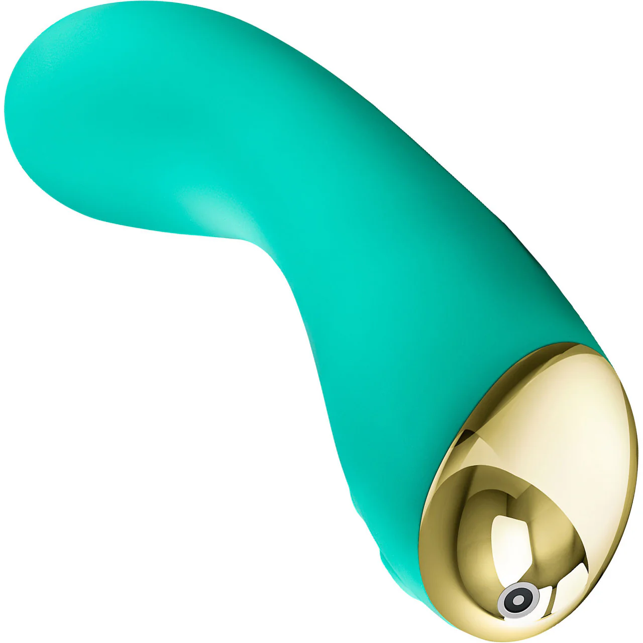 Aria Luscious AF 10-Function Rechargeable Silicone G-Spot Vibrator By Blush - Teal - Image 2