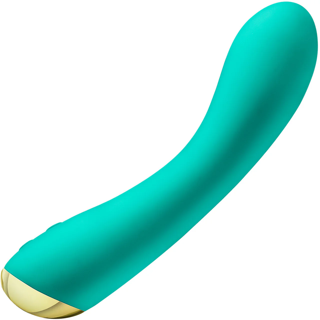 Aria Luscious AF 10-Function Rechargeable Silicone G-Spot Vibrator By Blush - Teal - Image 3