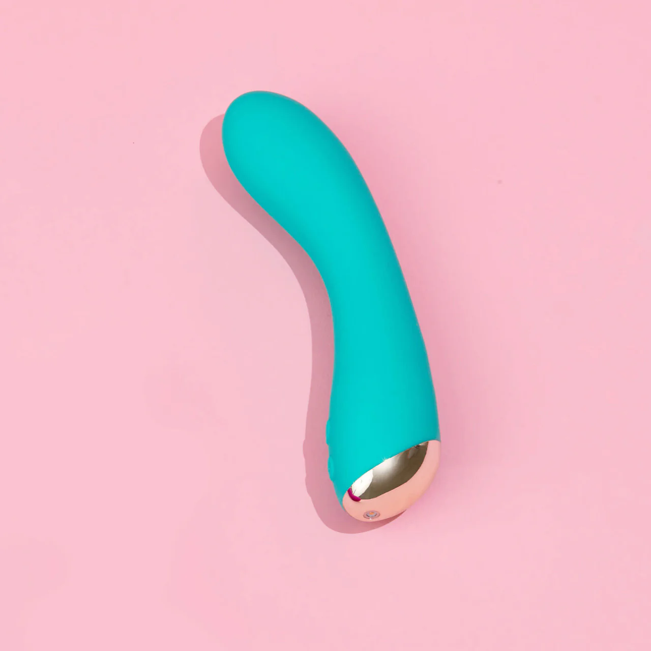 Aria Luscious AF 10-Function Rechargeable Silicone G-Spot Vibrator By Blush - Teal - Image 8
