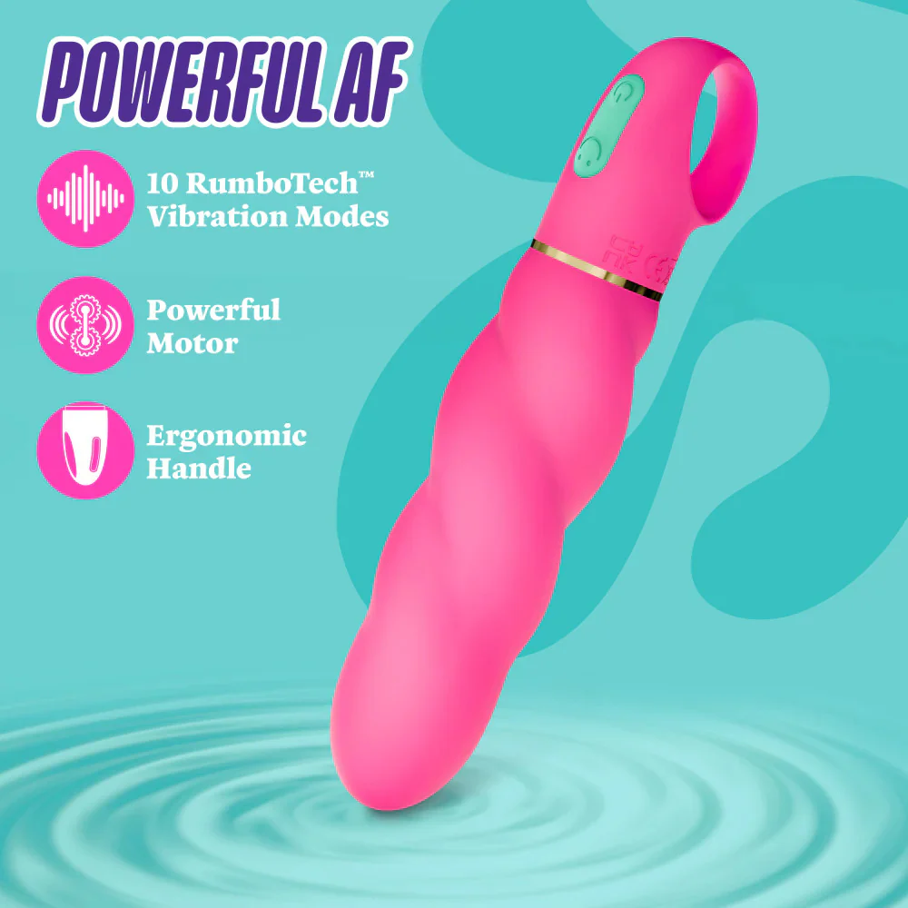 ARIA® Amazing AF 2.0 Rechargeable Silicone Vibrator By Blush - Image 2