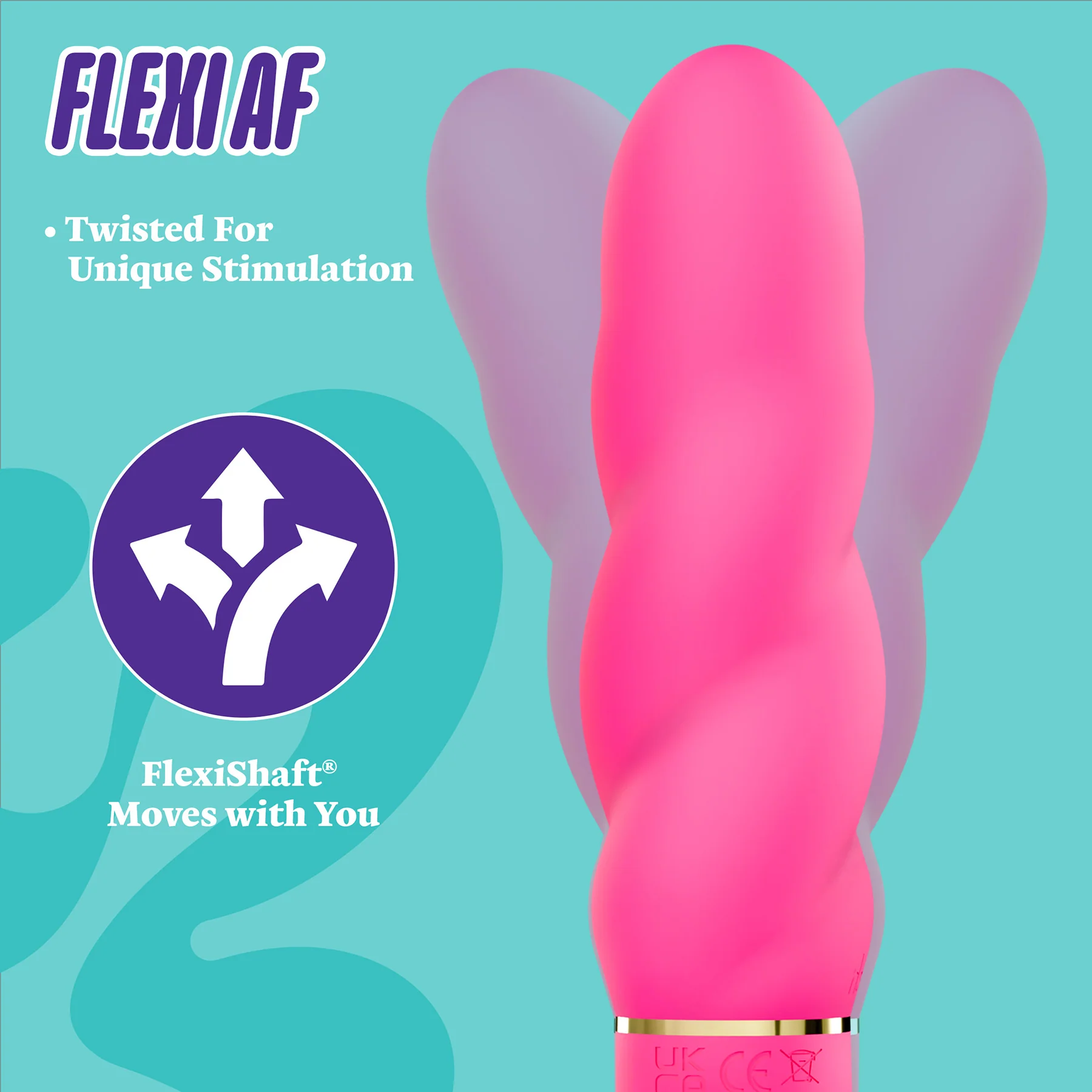 ARIA® Amazing AF 2.0 Rechargeable Silicone Vibrator By Blush - Image 4