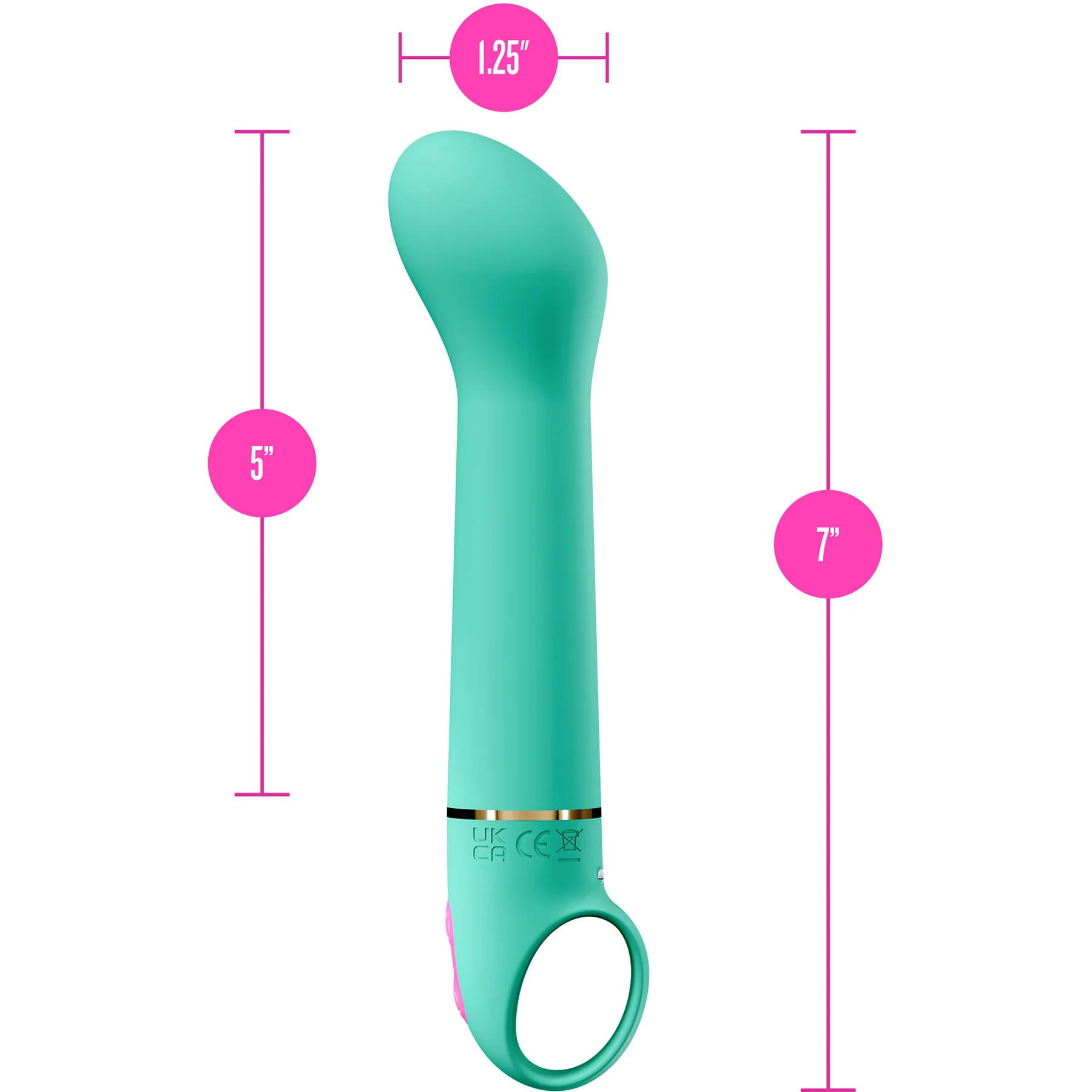ARIA® Flirty AF 2.0 Rechargeable Silicone G-Spot Vibrator By Blush - Image 11
