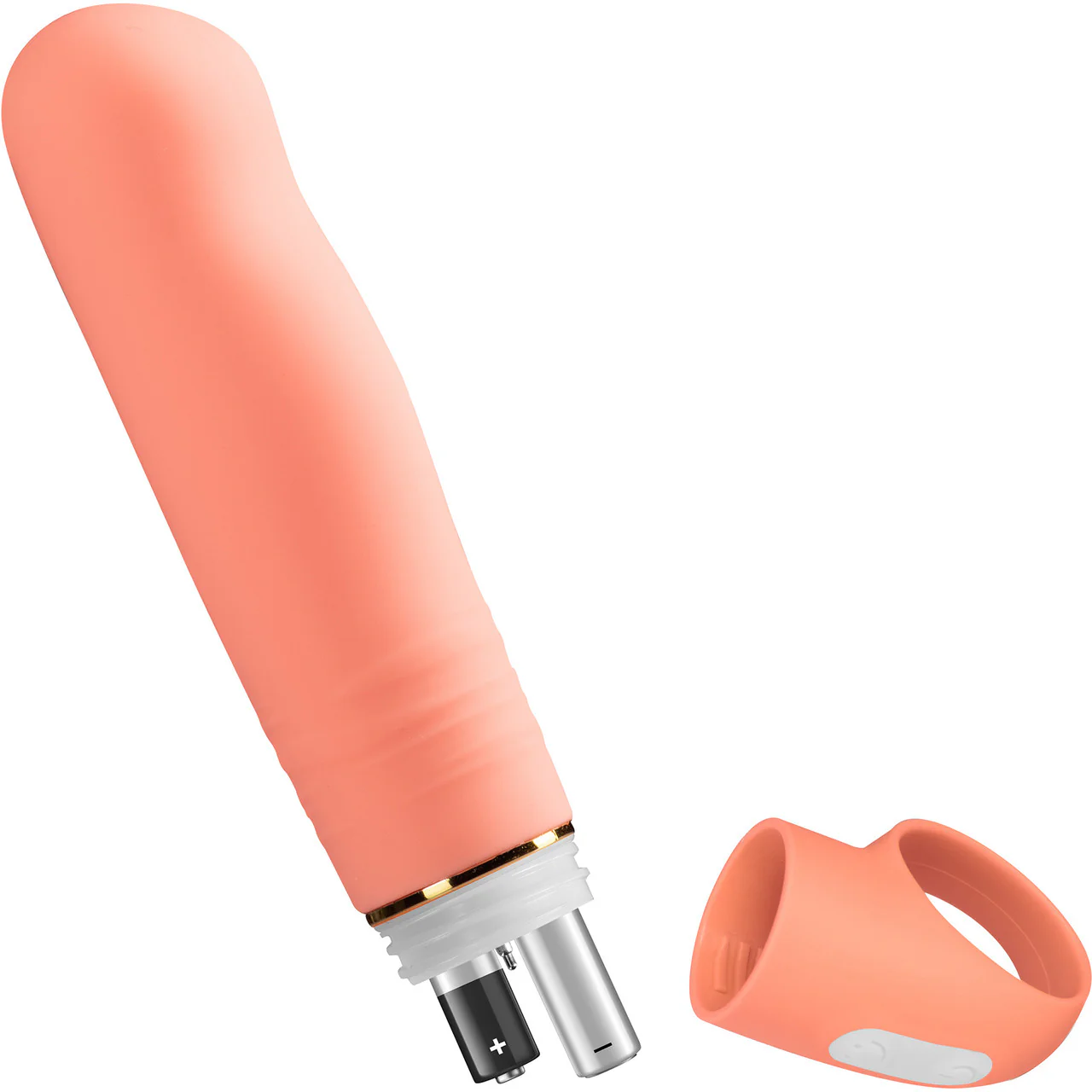 Aria Smokin' AF 10-Function Silicone G-Spot Vibrator By Blush - Coral - Image 5