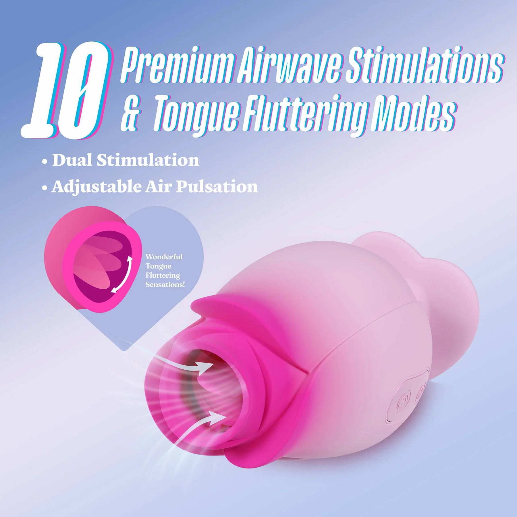 Aria Tulip Trance Rechargeable Silicone Clitoral Stimulator By Blush - Image 10