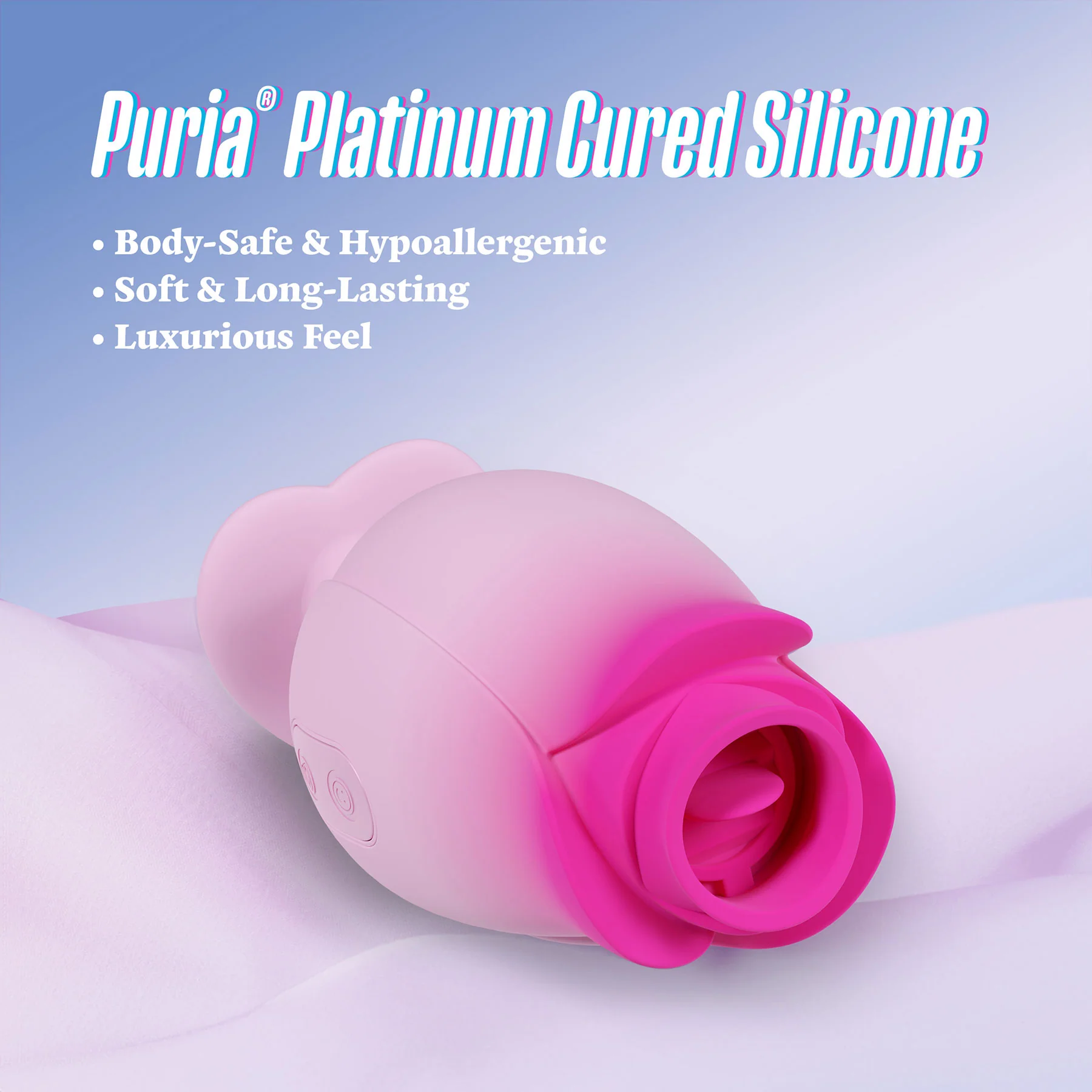 Aria Tulip Trance Rechargeable Silicone Clitoral Stimulator By Blush - Image 6