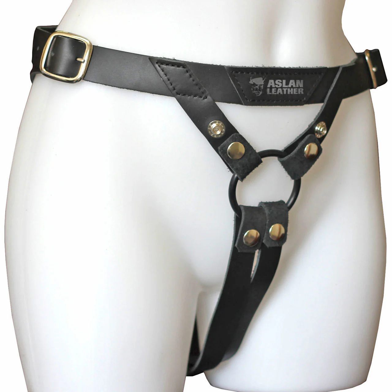 Aslan Commando Leather Strap-On Harness - Image 3