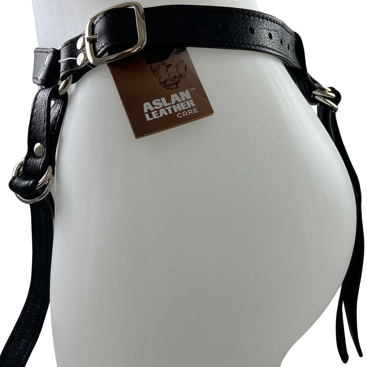 Aslan Forge Forced Orgasm Leather Harness - Image 5