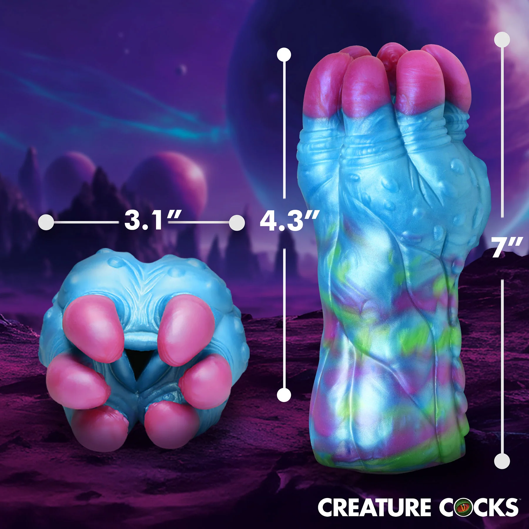 Asstra Silicone Ass Penis Stroker By Creature Cocks - Image 3