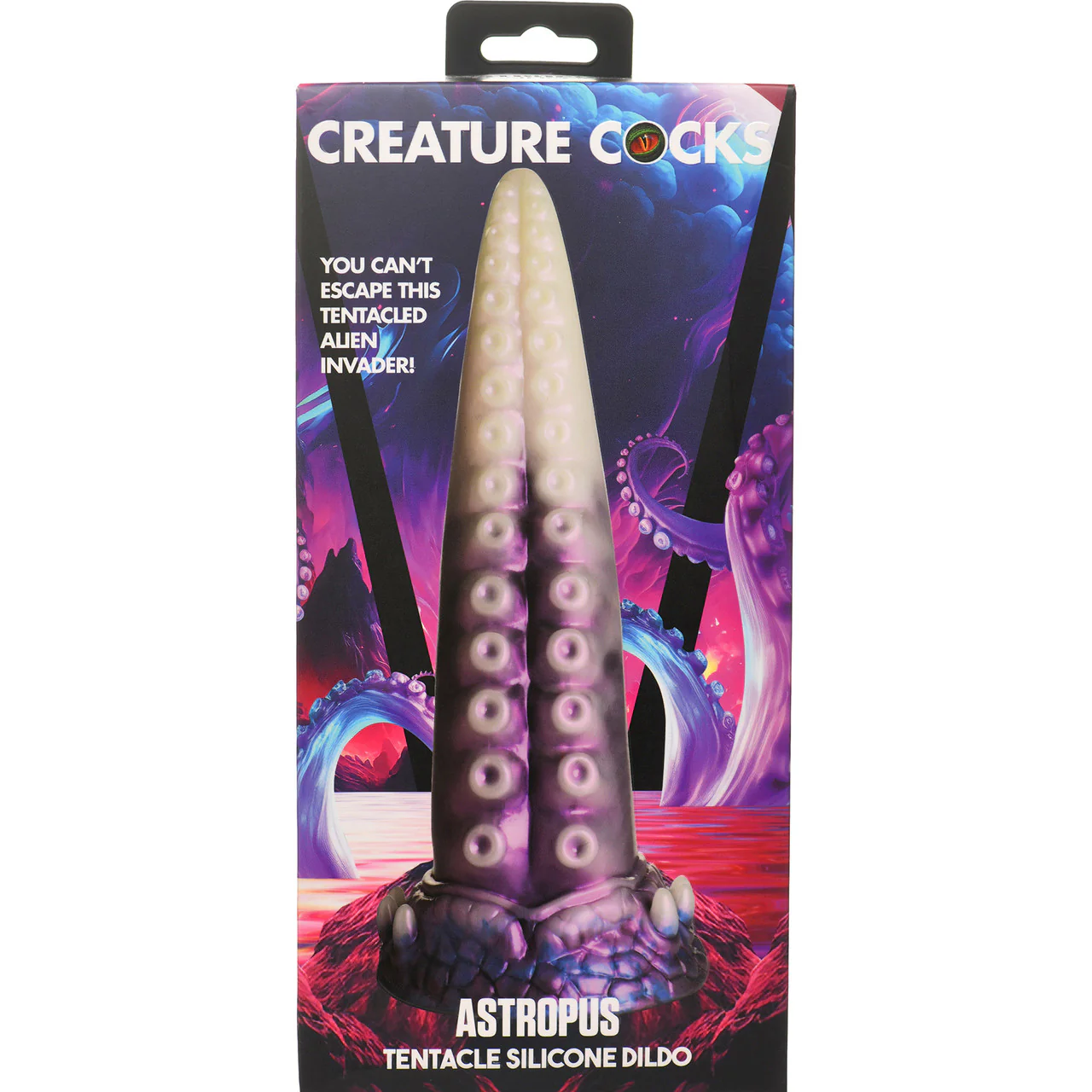 Astropus Tentacle 8.75" Silicone Suction Cup Dildo By Creature Cocks - Image 15