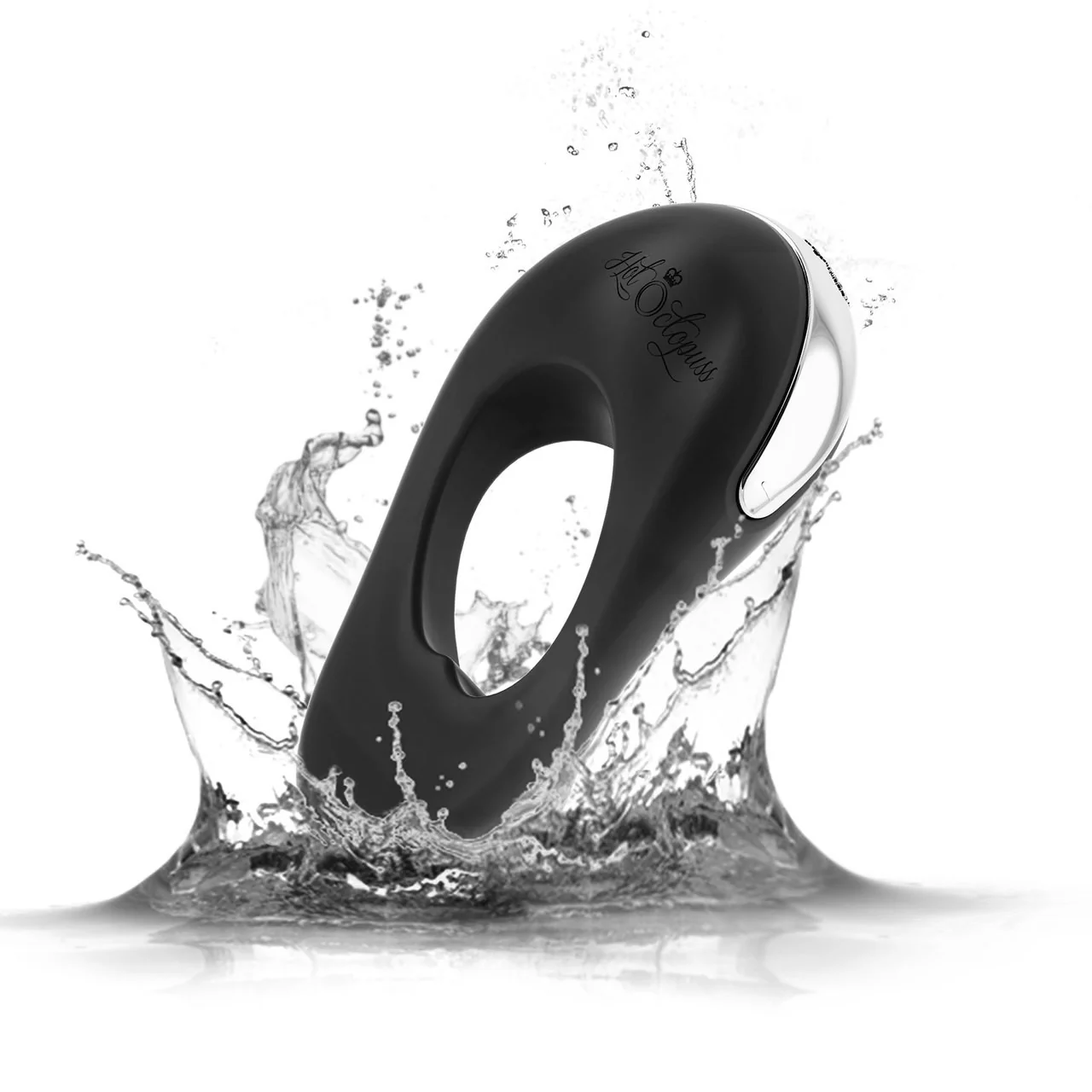 ATOM PLUS Powerful Vibrating Dual Stimulation Cock Ring by Hot Octopuss - Image 5