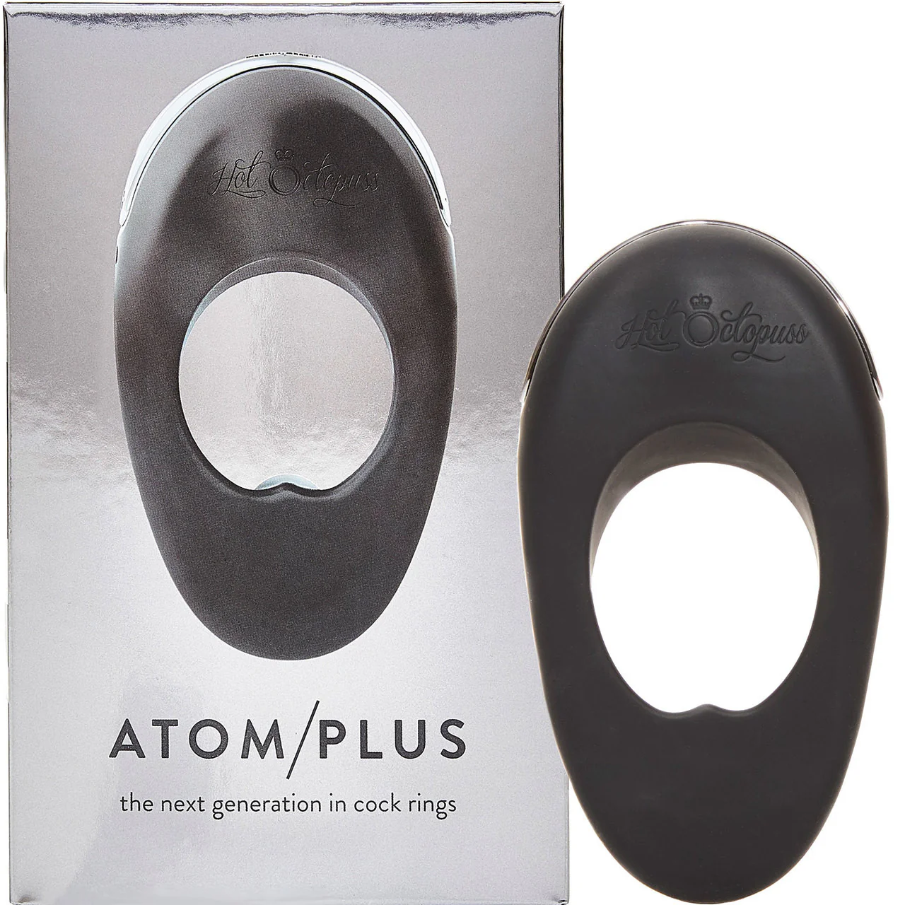 ATOM PLUS Powerful Vibrating Dual Stimulation Cock Ring by Hot Octopuss - Image 6