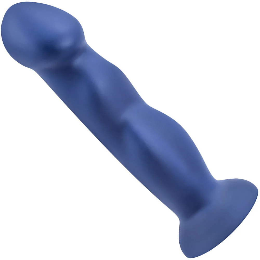 Avant D12 Suko Silicone Suction Cup Dildo by Blush Novelties - Indigo - Image 4