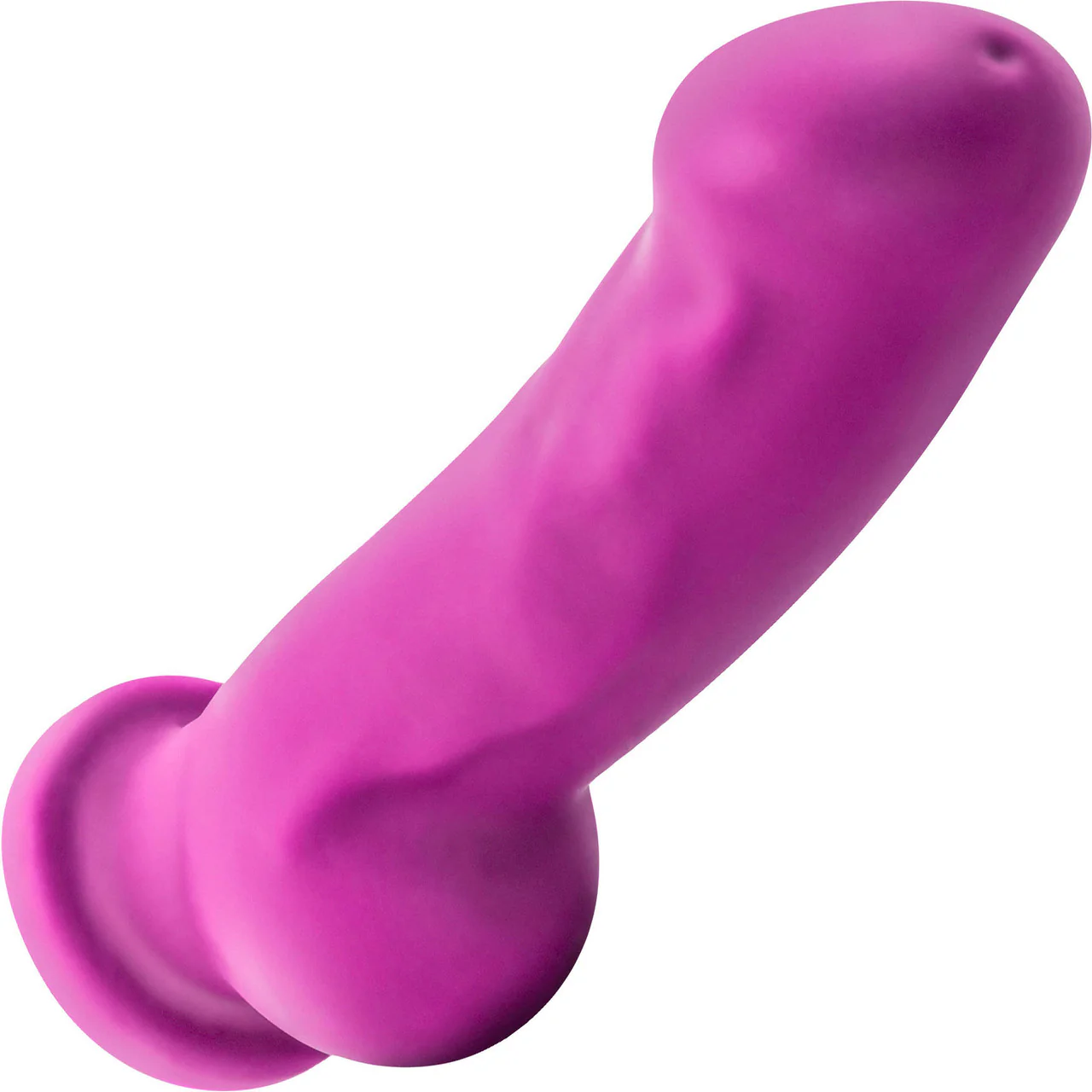Avant D7 Ergo Silicone Suction Cup Dildo by Blush - Violet - Image 2