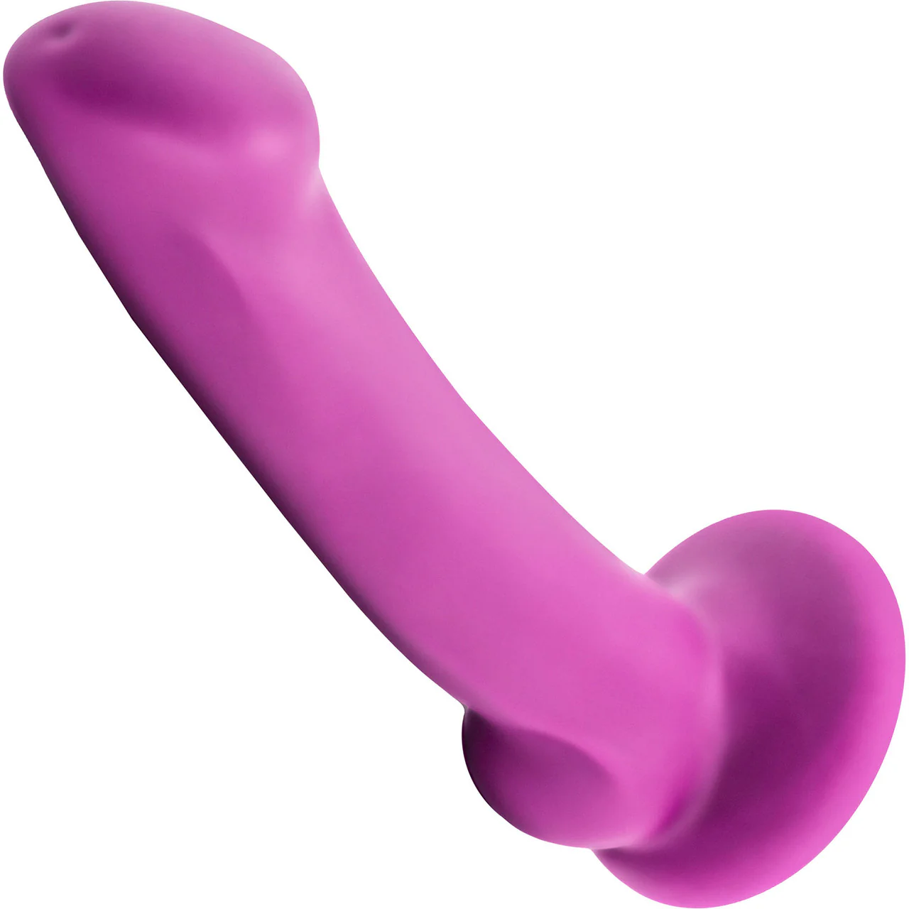 Avant D9 Ergo Mini Silicone Suction Cup Dildo by Blush - Violet - Image 2