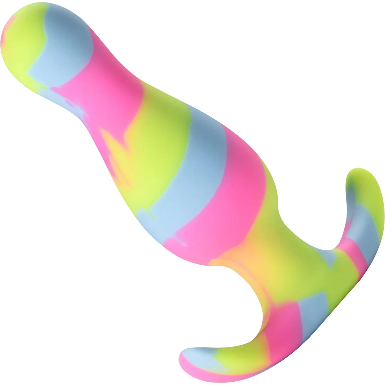 Avant Kaleido Silicone Butt Plug By Blush - Lime - Image 2