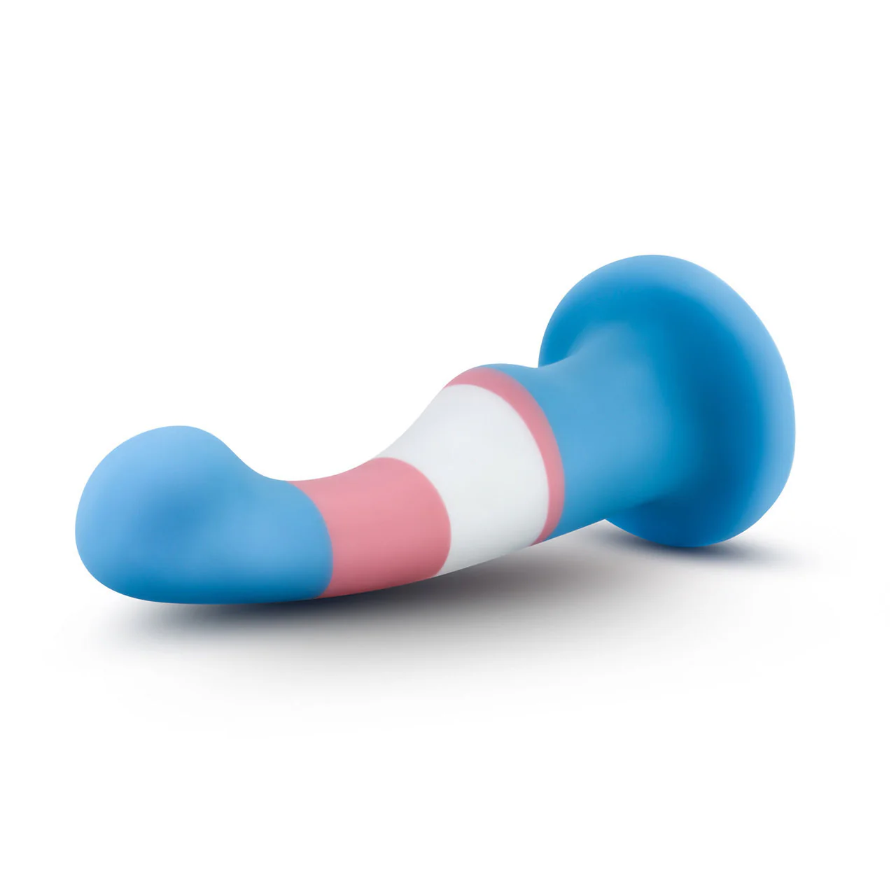 Avant Pride P2 True Blue Silicone Dildo With Suction Cup Base By Blush - Image 4
