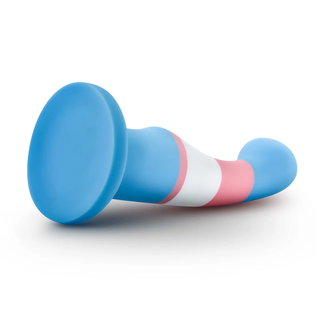 Avant Pride P2 True Blue Silicone Dildo With Suction Cup Base By Blush - Image 6