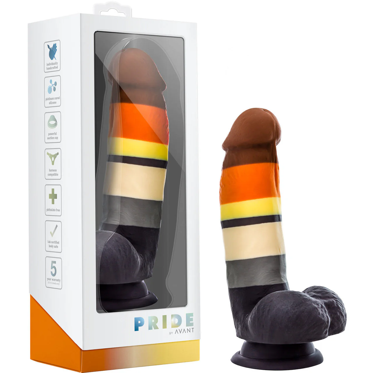 Avant Pride P9 Bear Silicone Dildo With Suction Cup Base By Blush - Image 5