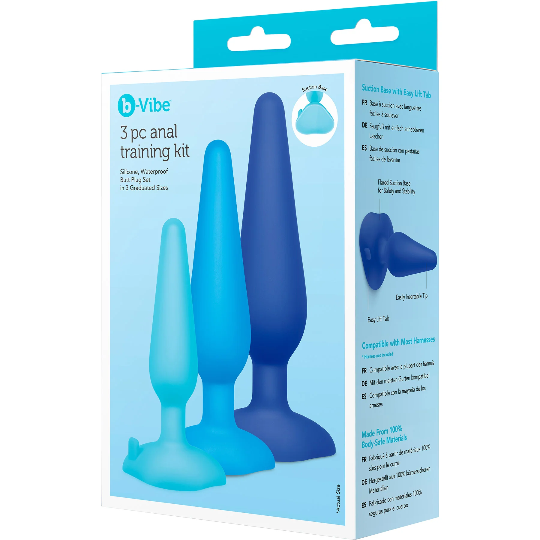 b-Vibe 3-Piece Silicone Anal Training Kit - Image 17