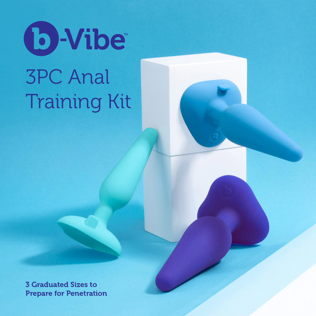 b-Vibe 3-Piece Silicone Anal Training Kit - Image 2