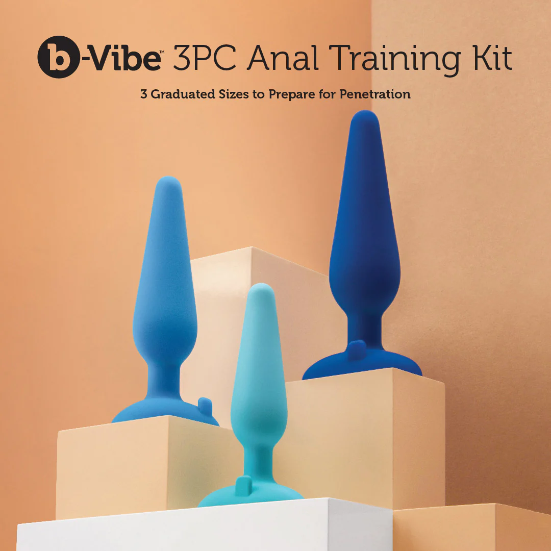 b-Vibe 3-Piece Silicone Anal Training Kit - Image 8