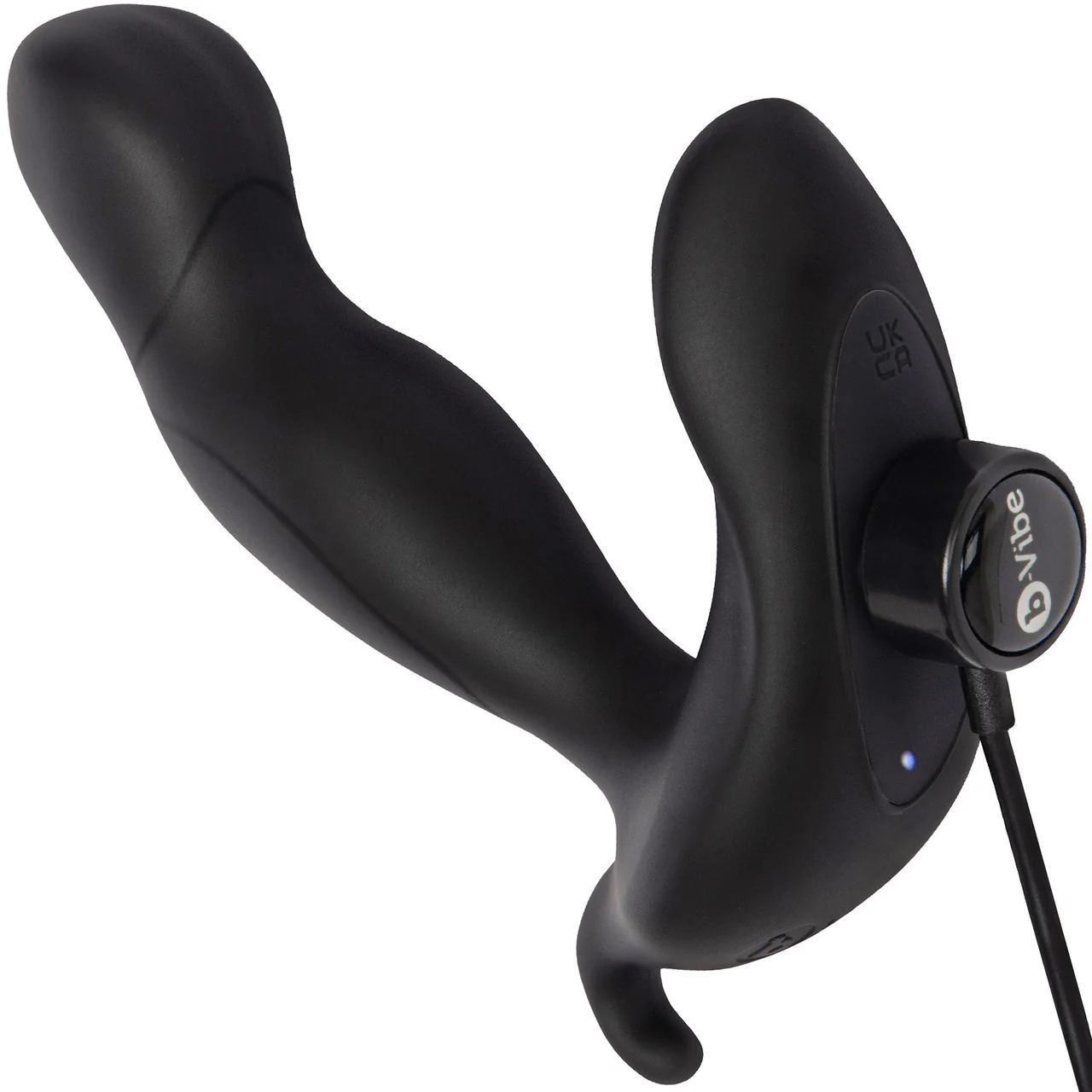b-Vibe 360 Plug Rechargeable Silicone Rotating & Vibrating Prostate Massager With Remote - Image 8