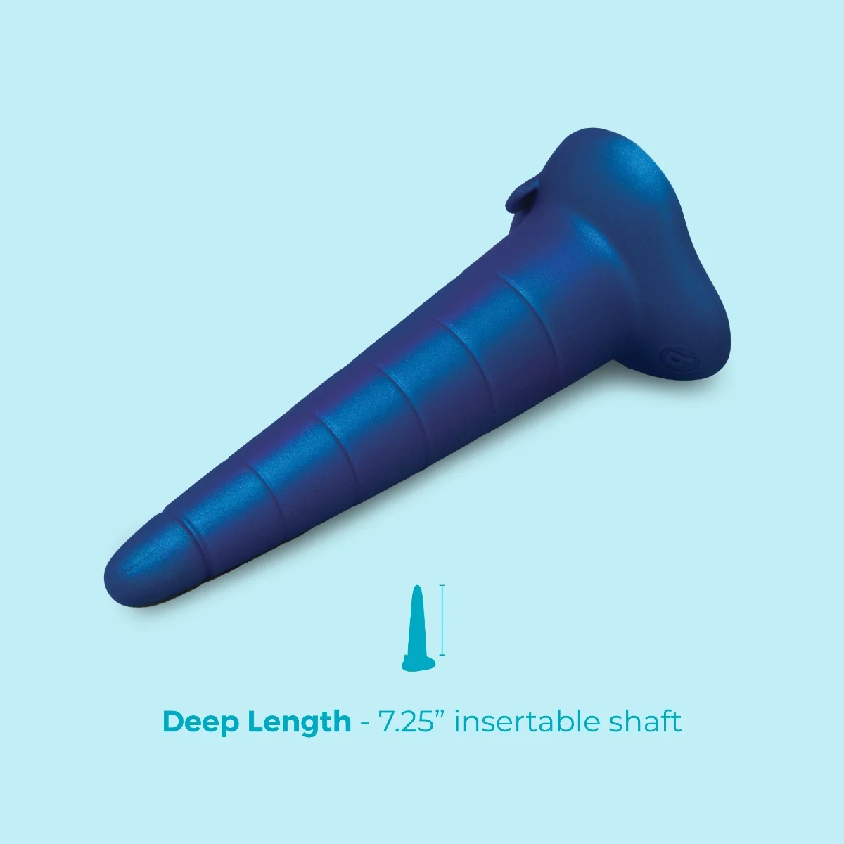 b-Vibe 8 Inch Anal Stretcher Silicone Training Cone - Image 14