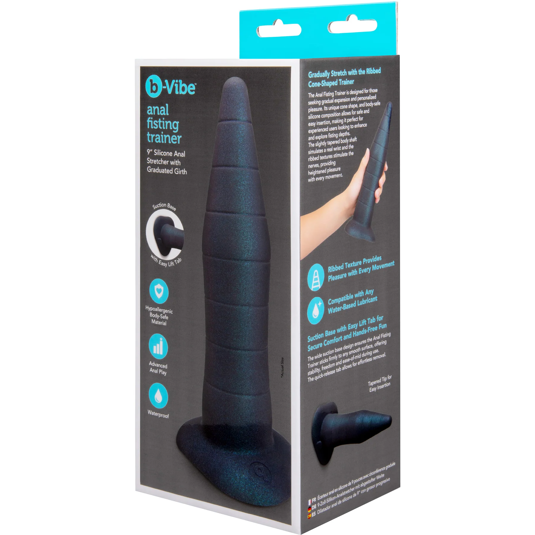 b-Vibe 9 Inch Anal Fisting Silicone Trainer - Image 15