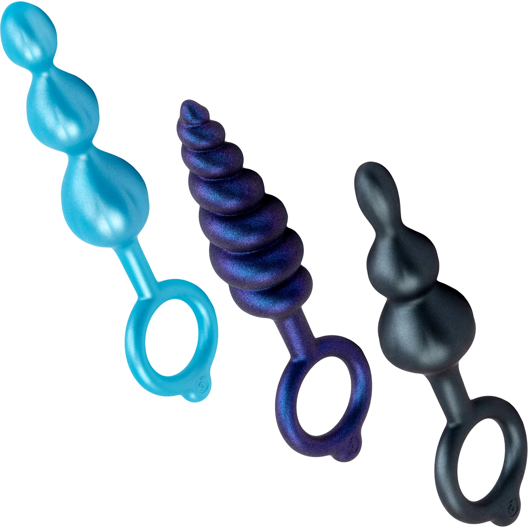 b-Vibe Beaded Butties Bundle 3-Piece Silicone Anal Plug Set - Image 10