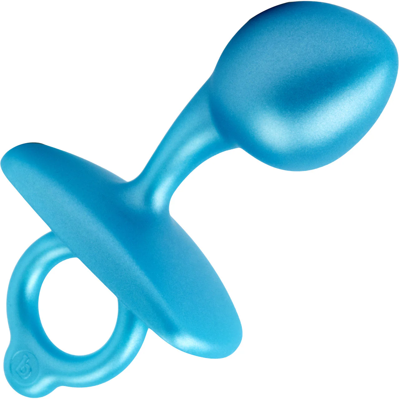 b-Vibe Butties Bulb Silicone Prostate Plug - Blue - Image 3