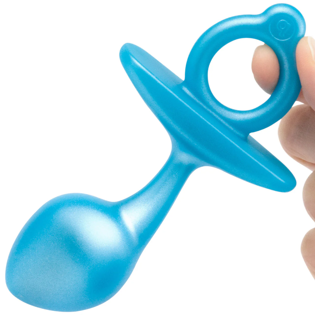 b-Vibe Butties Bulb Silicone Prostate Plug - Blue - Image 5
