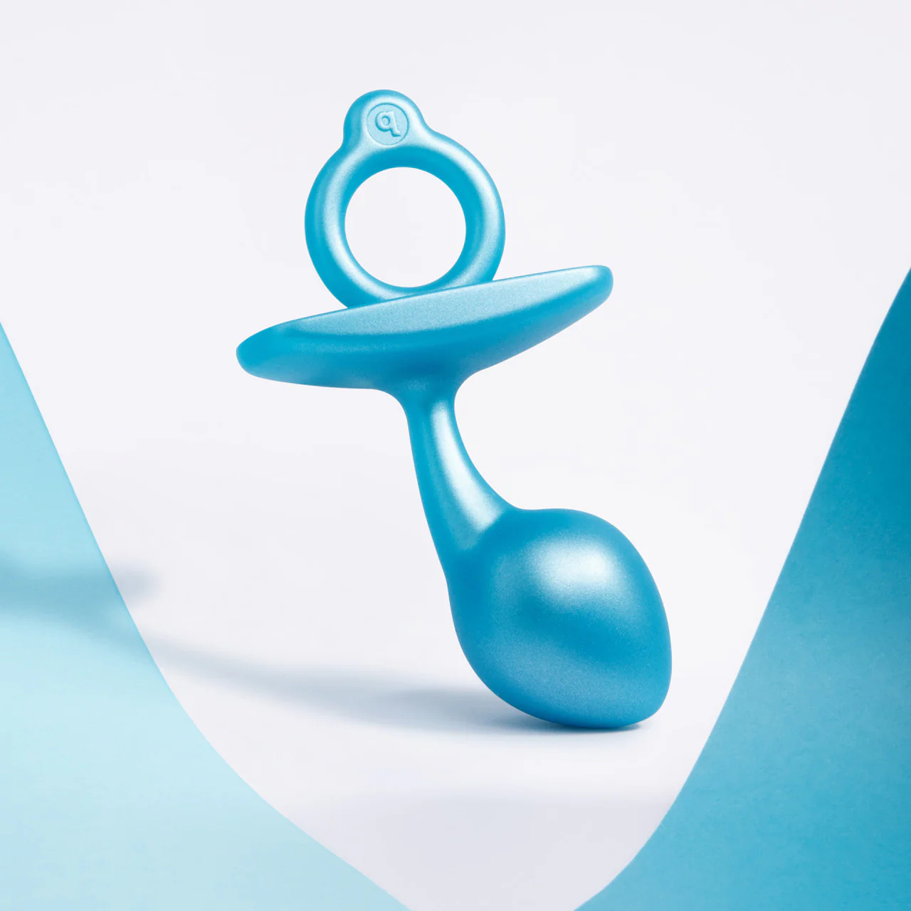 b-Vibe Butties Bulb Silicone Prostate Plug - Blue - Image 8