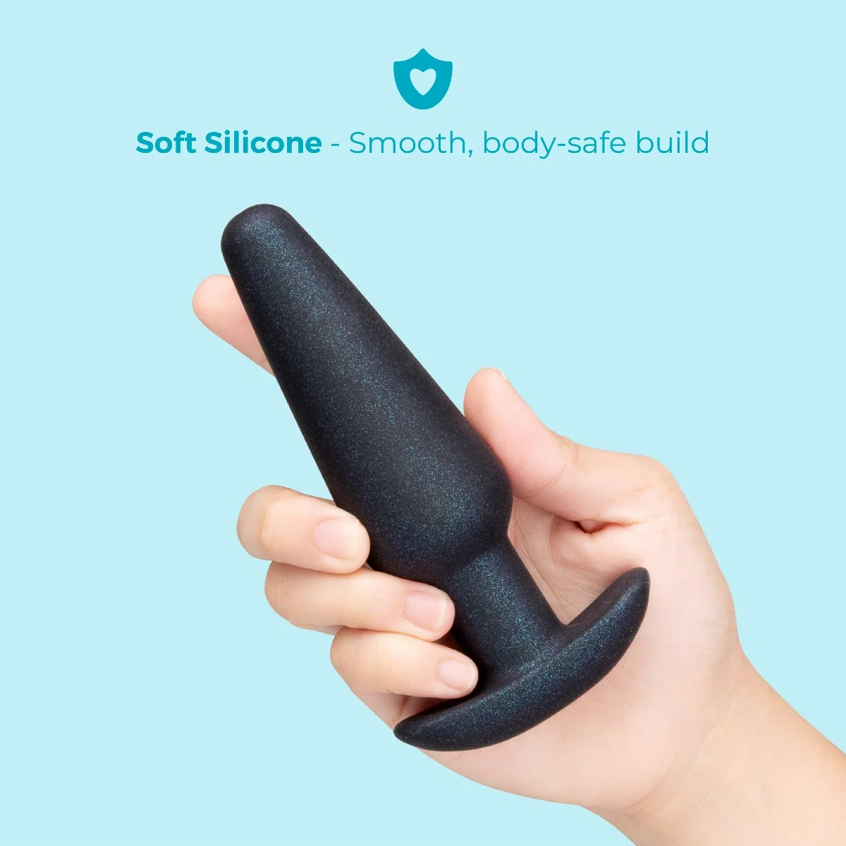 b-Vibe Butties Hefty Weighted Silicone Plug - Image 12