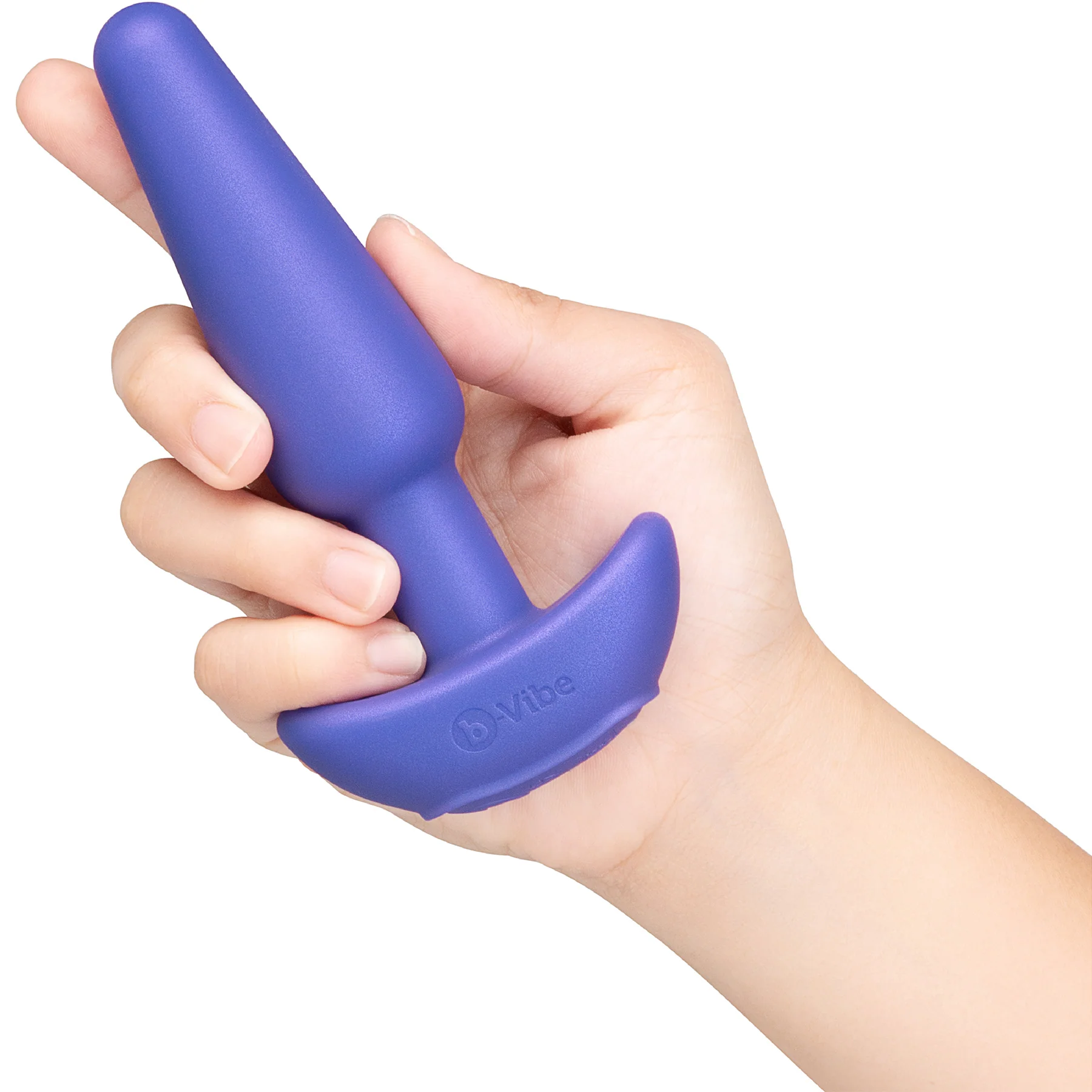 b-Vibe Butties Shake Slimline Vibrating Silicone Butt Plug - Image 3