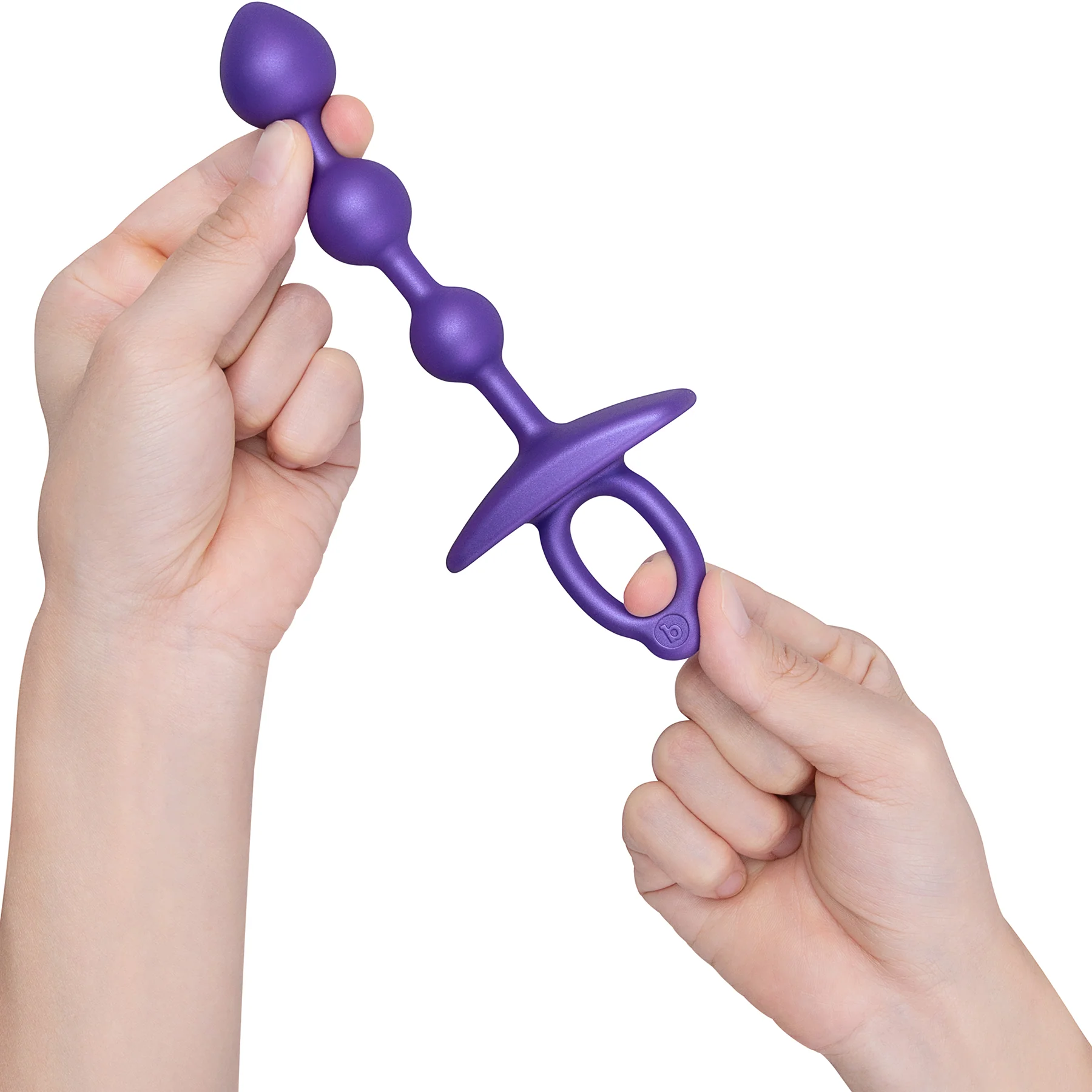 b-Vibe Butties Zip Silicone Anal Beads - Image 6