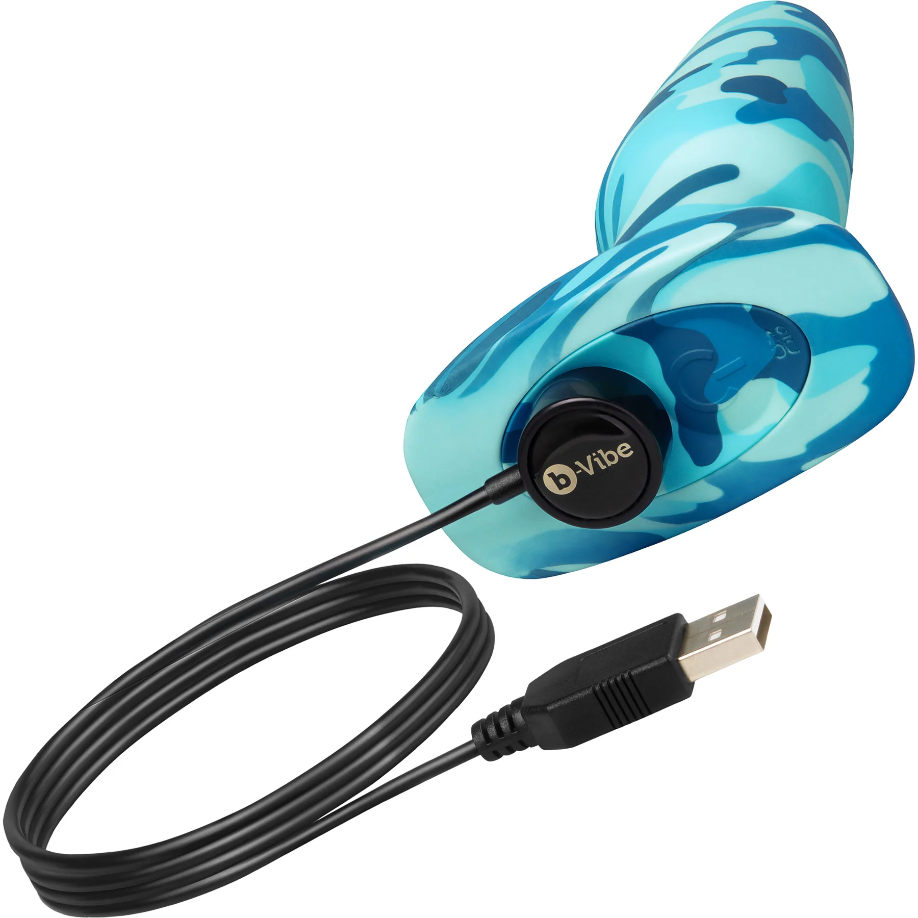 b-Vibe Camo Rimming Plug 2 Vibrating Anal Plug With Rotating Beads - Image 18