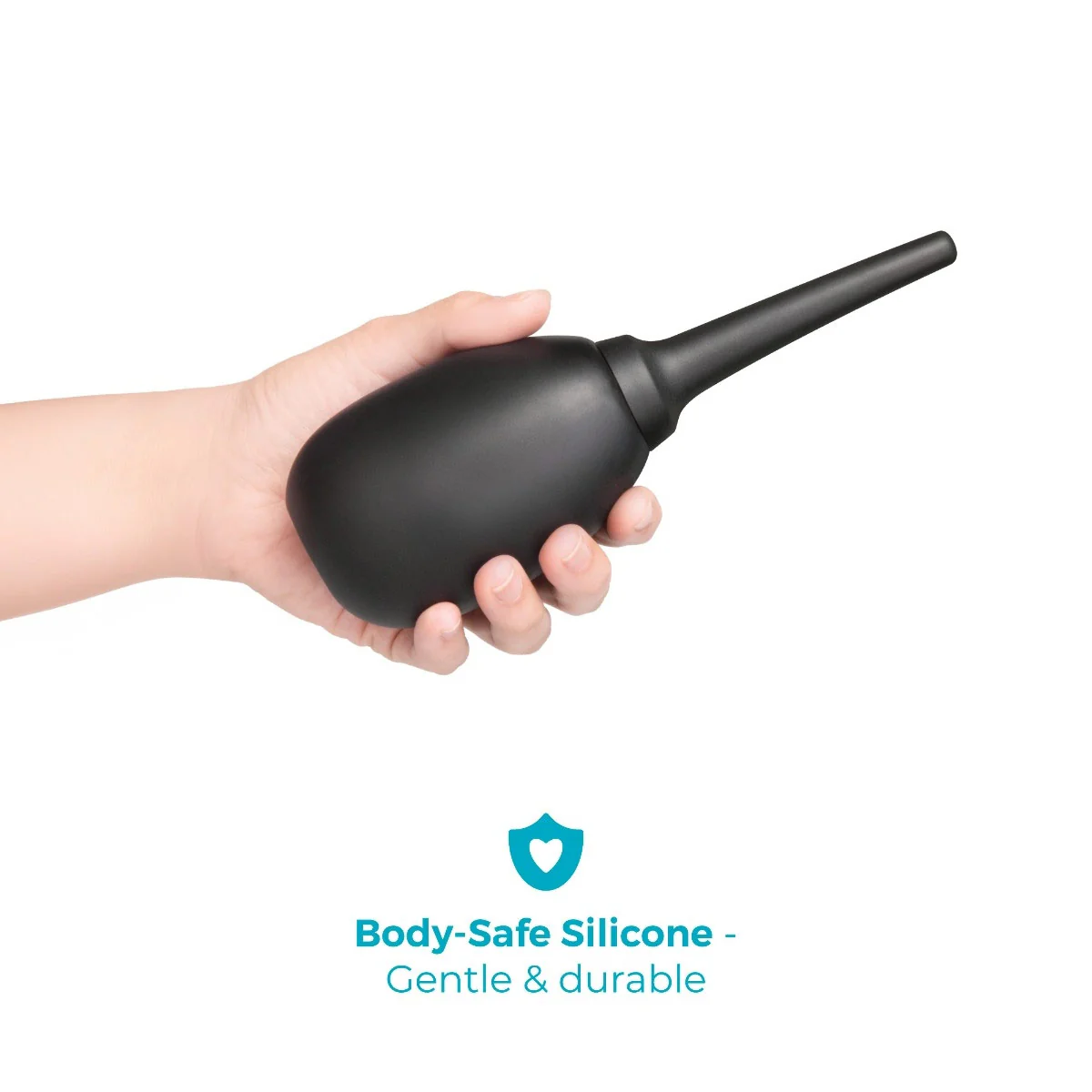 b-Vibe Flexible Silicone Anal Douche - Image 9