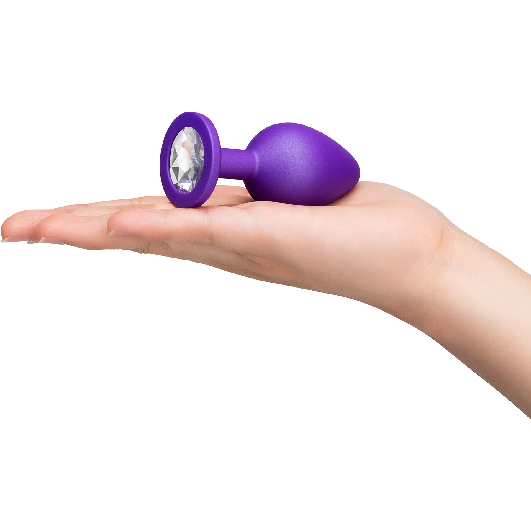 b-Vibe Jeweled Butties Bundle Silicone 3 Piece Anal Training Set - Image 8