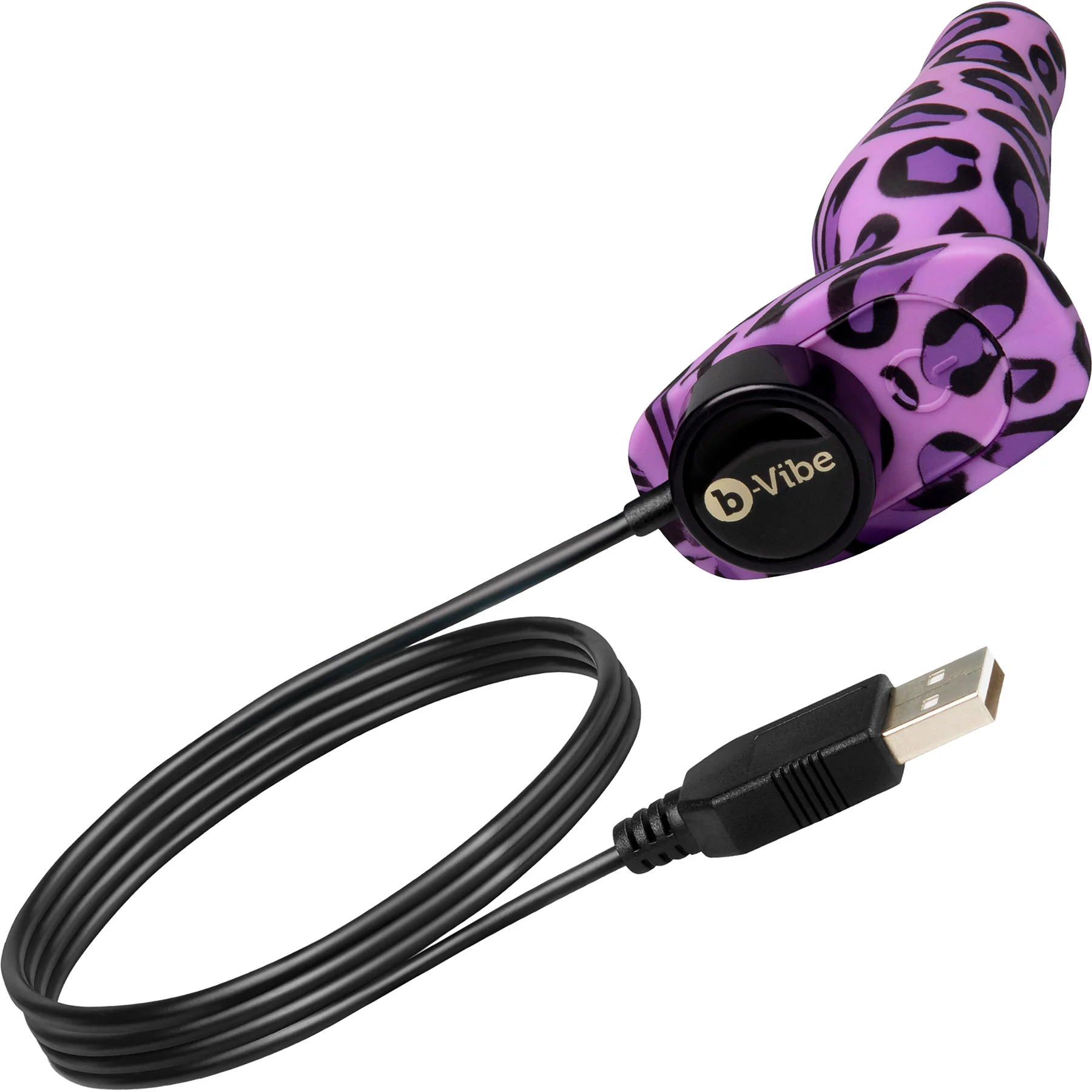 b-Vibe Leopard Novice Plug Special Edition Vibrating Anal Plug - Image 17