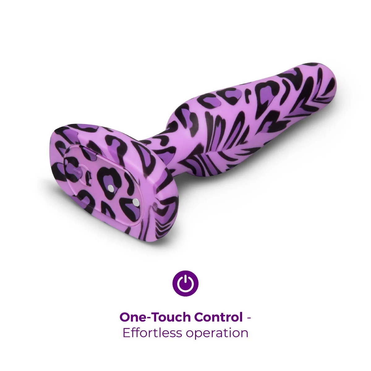b-Vibe Leopard Novice Plug Special Edition Vibrating Anal Plug - Image 20