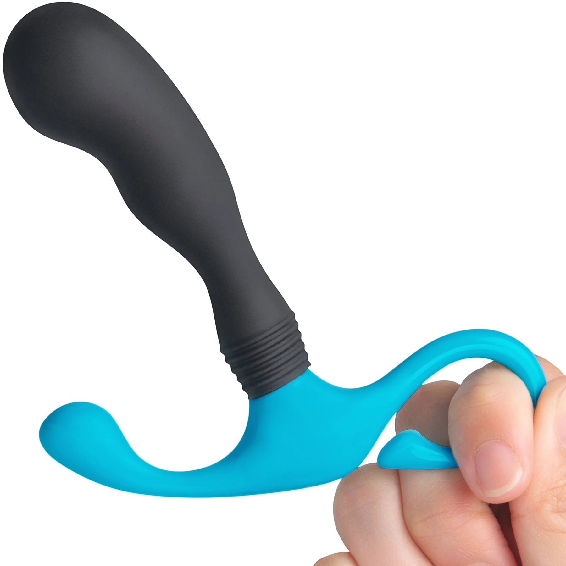 b-Vibe P-Spot Curl Hands-Free Curved Silicone Prostate Massager - Image 8