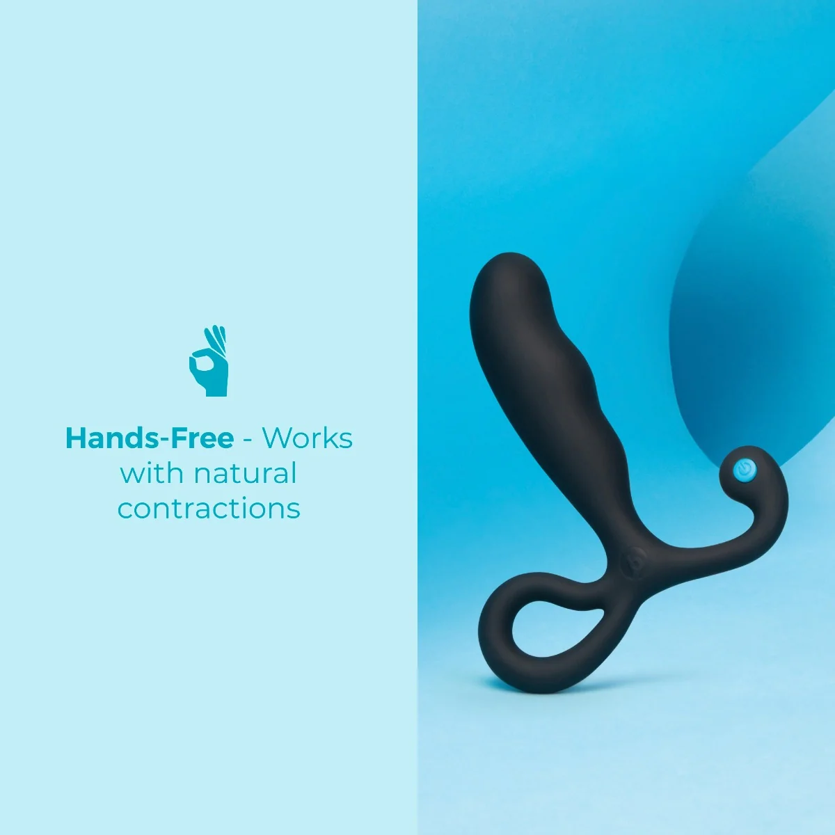 b-Vibe P-Spot Vibing Hands-Free Rechargeable Vibrating Silicone Prostate Massager - Image 6