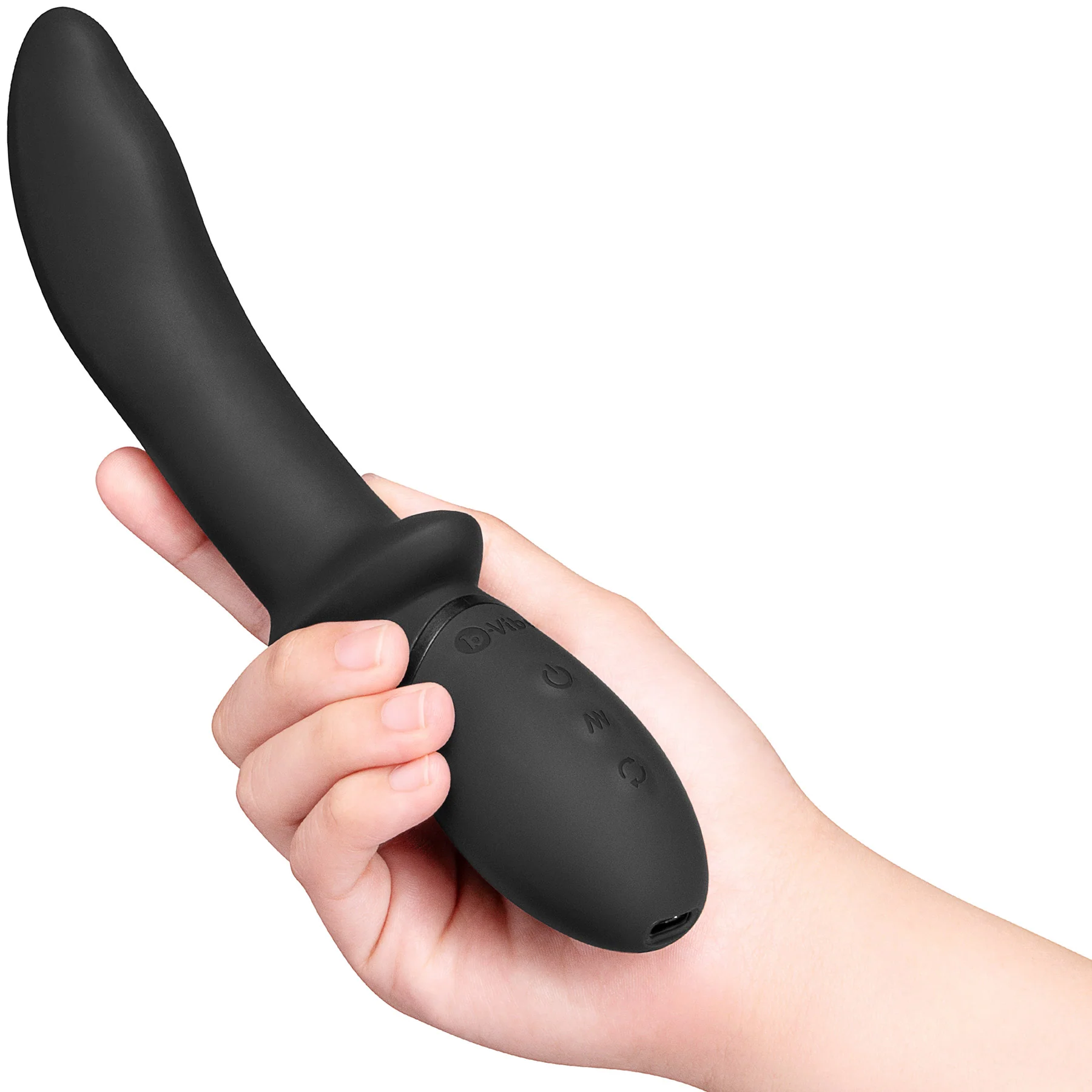 b-Vibe Rimming Rechargeable Silicone P-Spot Vibe - Image 4